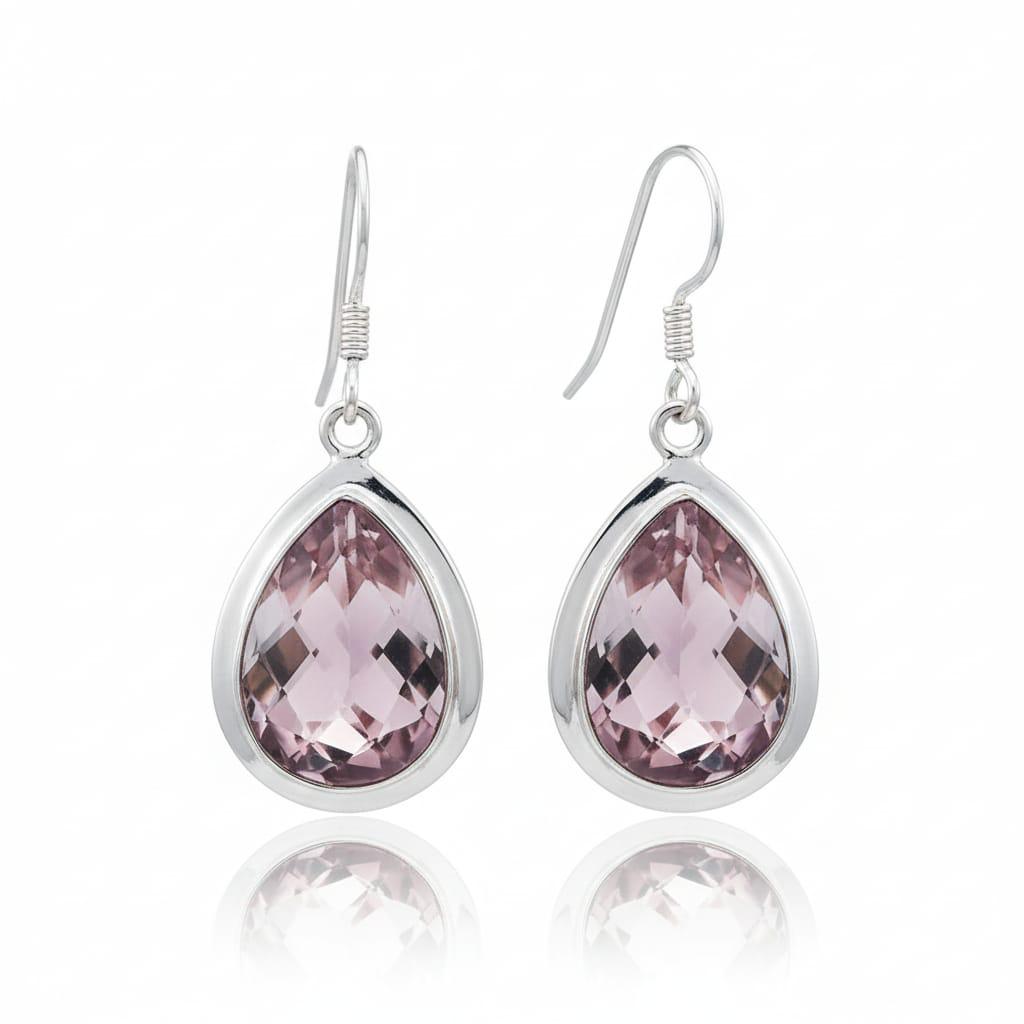 ROSE QUARTZ EARRINGS